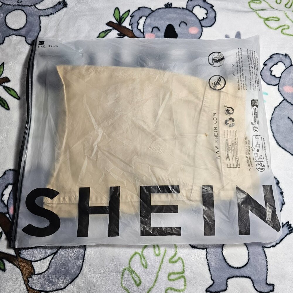 SHEIN ICON Flap Pocket Side Cargo Denim Skirt - Picture 8 of 8